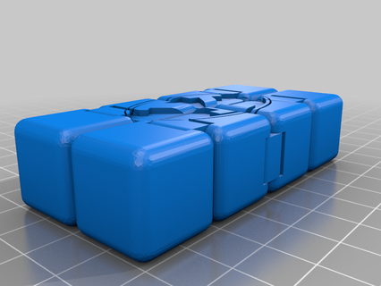 BYU infinidade cubo 3d impressão 3d print model - Mito3D