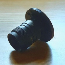 c-mount clamp gadget cmount lens camera 3d print model - Mito3D