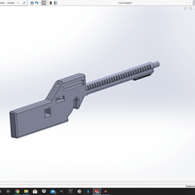 car weapon game weapons rifle 762 pistol 22lr games 3d print model - Mito3D