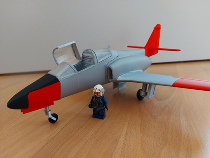 c101 Lego Haus Top Gun patrouillieren Adler Aviojet Einzelgänger Tom Cruse 3d print model - Mito3D