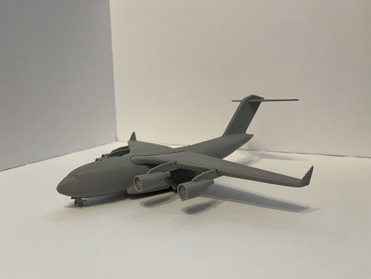 c17 avião modelo 3d impressão 3d print model - Mito3D