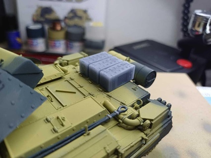 c238 british ammo box 1 35 Various modeling 1/35 tank tank scale  3d print model - Mito3D