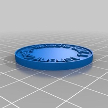 c3 arte personalizado moedas Distintivos 3d print model - Mito3D
