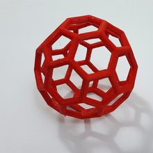 c60 fullerene buckyball 3d print model - Mito3D