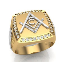 c - letra de el anillo sellar la joyería carta alfabetos singet signetring diamante oro plata platino zbrush letras 3dprintable imprimible cnc joya jewells señores los anillos 3d print model - Mito3D
