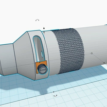 ca 87 anh Jawa's ione blaster bomba mano launcher jawa stella guerre oggetti scena 3d print model - Mito3D