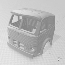 cab interior pegaso truck 3d print model - Mito3D