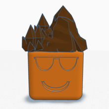 cabeza emoji 3d print model - Mito3D