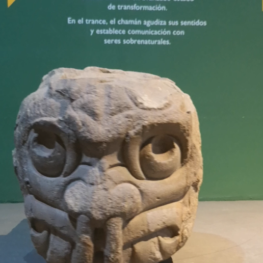 Cabeza tırnak chavin tip 3 maske Peru kültür pre inca Inca doğaüstü dekorasyon kalıntılar arkeoloji baş cadılar bayramı 3D print model - Mito3D