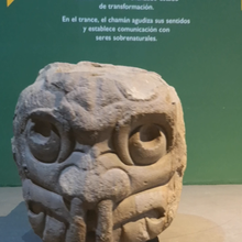Cabeza unha Chavin 3 mascarar Peru cultura pre inca sobrenatural decoração relíquias arqueologia cabeça cara Bruxas 3d print model - Mito3D