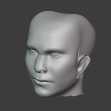 cabeza teschio personaje 3d print model - Mito3D