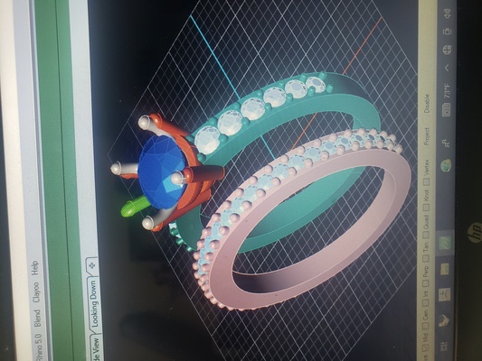 teste parà imprenditori en fabricaci n de anillos grado gioielleria 3d print model - Mito3D
