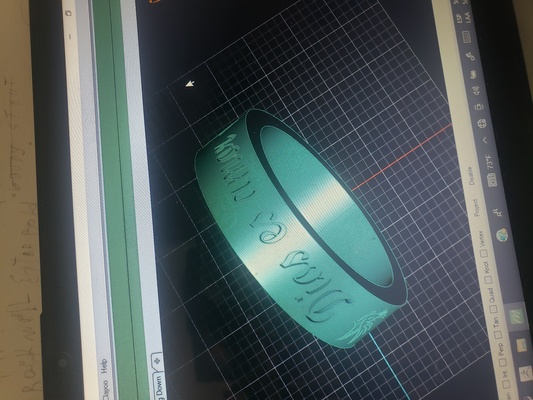 cabeças pára emprendedores en fabricaci n anillos grado joalheria 3d print model - Mito3D