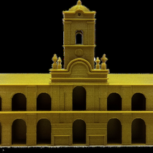 cabildo argentina original arquitectura capítulo aires revolución historia 3d print model - Mito3D