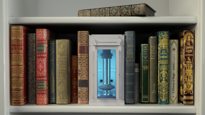 cabine livre recoins accueil maison serre livres fdm londres séries tardis oms bibliothèque support docteur diorama étrange police scénique bibliothécaire coins bibliothèques 3d print model - Mito3D