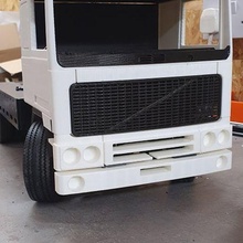 cabina modello f 10 scala 1 14 attrezzo lkw rc tamiya camion modellbau volvo 3d print model - Mito3D