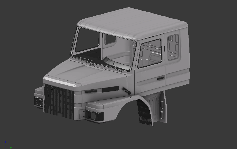 cabine Scania 113 360 3D print model - Mito3D