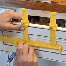 cabinet handle jig tool tools drilling 3d print model - Mito3D
