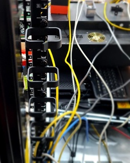 cable manager 19 sistema zoll administración servidor estante computadora 3d print model - Mito3D