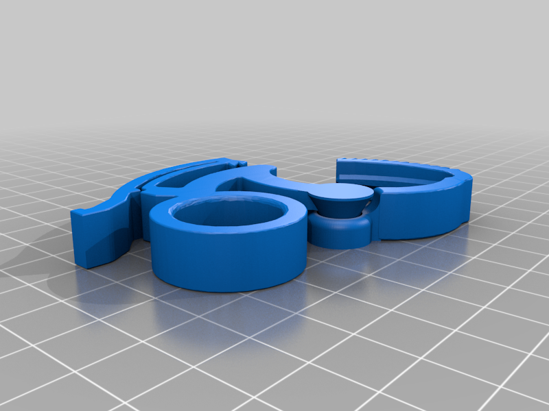cabo braçadeira remixar guia grampo suporte gestão organização 3D print model - Mito3D