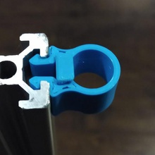 cable clip locked 2020 tool 3d printing management extrusion aluminum 3d print model - Mito3D