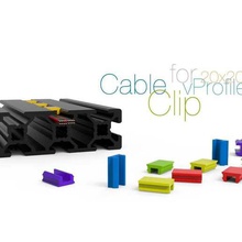 Kabel-clip vprofile 20xxx tool Kabel Kabel-management clip 3d Drucker Zubehör 3d print model - Mito3D