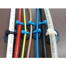 câble clips tubes gestion agrafe guider titulaire soutien tube 3d print model - Mito3D
