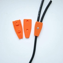 kablo çap 63 mm y cable kelepçe ses eklemek 3d print model - Mito3D
