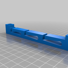 cable guía rail personalizable screw on administración escritorio organización 3d print model - Mito3D