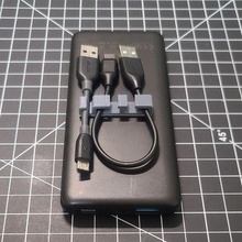 cable holder battery management charger power bank usb 3d print model - Mito3D