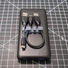 cavo titolare supporto batteria gestione caricabatterie energia banca USB 3d print model - Mito3D