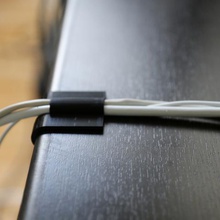 soporte de cable 19mm escritorio redondeado herramienta 3d print model - Mito3D