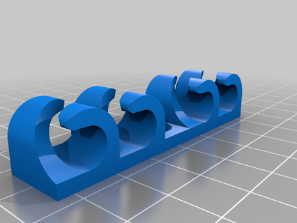 kablo Kulp destek 4x 1 vidalamak 3d print model - Mito3D