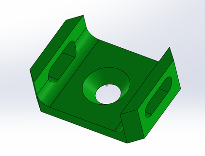 cabo suporte clipes 3d print model - Mito3D