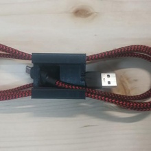 Kabel-Halterung stapelbar gadget Ladekabel usb Kabel, um Halter Kabel-Halter Kabel 3d print model - Mito3D