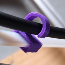 cable holder ziptie various diy zip tie management guide clip 3d print model - Mito3D