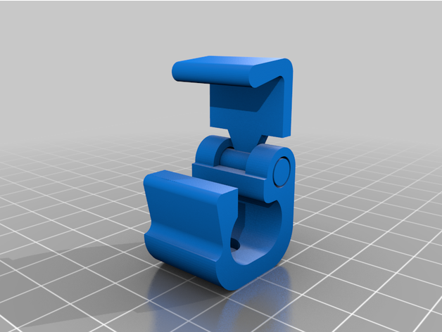 cabo gestão grampo organizador suporte 3D print model - Mito3D