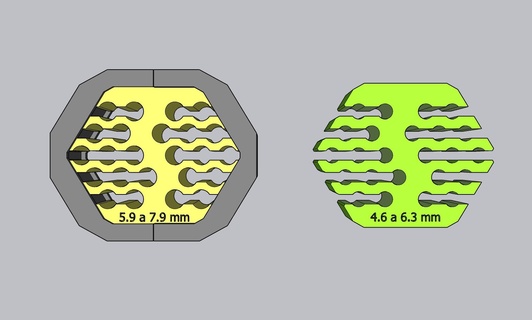 cavo gestione capelli messa in piega attrezzo pettinatura macchina cat5 cat6 Rete acconciatura organizzatore 3d print model - Mito3D