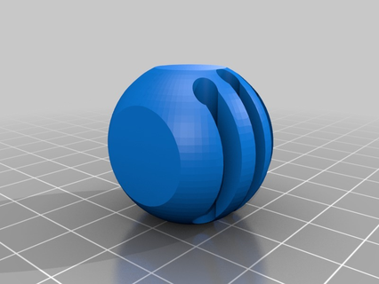 câble gestion sphère électronique 3d print model - Mito3D