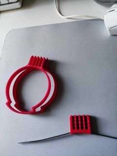 Kabel Management Krawatte Ruhe Frieden verschiedene zwo 1600 533 183 Veranstalter 3d print model - Mito3D