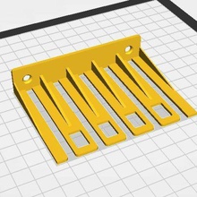 Kabel-organizer tool 2020 Veranstalter Kabel 3d print model - Mito3D