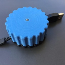 cable reel home tool charger telephone 3d print model - Mito3D