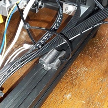 cable saddle clamp clip holder management 3d_printer_accessories 3d print model - Mito3D