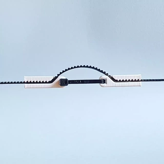 Kabel Krawatte Gürtel Spanner kossel 3dprintingtools 3dprintingparts 3d print model - Mito3D