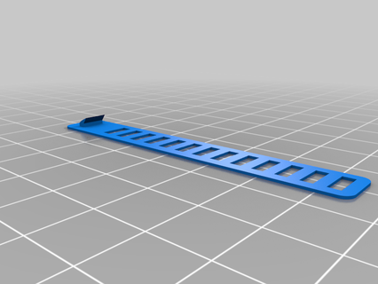 cable tie without clip 3d print model - Mito3D