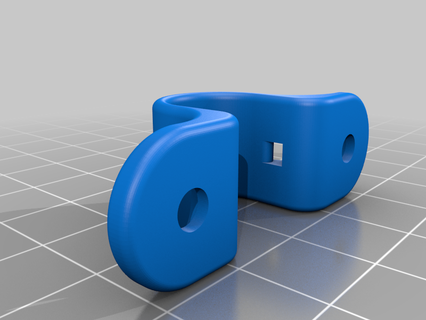 cabo fecho eclair gravata parafuso grampo suporte eletrônicos 3d print model - Mito3D