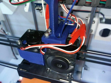 cablechain single extruder 2020 ctc kabelschlepp replicator 1 3d printer parts 3d print model - Mito3D