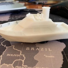 cachimba buse shisha bateau divers bong la 3d print model - Mito3D