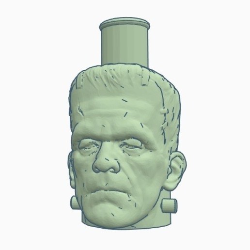 cachimba shisha frankenstein ağızlık çeşitli sigara 3d meme nozzle bong nargile 3D print model - Mito3D