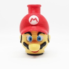 kaşimba nargile Mario ağızlık ekstrüder nozullar bong Süper nintendo 3d print model - Mito3D
